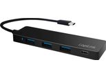 Logilink UA0311 Hub Piatto Usb 3.0 Logilink Con Porta USB-C 3.1 Gen1