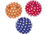 Nobby Vinyl Pallone A Noppine "Classic"" Con Squeaker Assortiti Colori Ø 6 Cm"