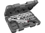 Facom Steckschluessel 3/4Z 6-Kant, Set 18-Tl