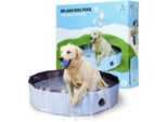Coolpets Coolpets Splash Dog Pool L -120 X 30 Cm - Piscina Per Cani - Piscina Per Cani - Piscina Per Cani Pieghevole - Antiscivolo - Lunga Durata