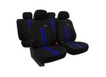 Coprisedili Universali Nero Blu Per Renault Megane Ii Set Coprisedili Auto