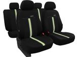 Coprisedili Auto Coprisedili Universali Per Fiat Doblo I Nero Beige Set Di 3