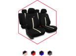 Coprisedili Auto Coprisedili Universali Per Fiat Tipo Ii Nero Beige Set Di 3