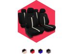 Coprisedili Auto Coprisedili Universali Per Hyundai Accent Nero Beige Set Di 3