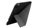 Uniq Etui Transforma Ipad Pro 12,9(2021) Antimicrobial Czarny/Ebony Nero