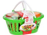 Gioco Cesto Di Frutta - Cesto Con Frutta 13 Pezzi In Plastica