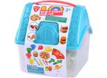 Gioco Di Modellazione Argilla Set Hamburger Panino Scatola Di Immagazzinaggio 4 Colori Modellazione Argilla