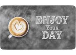 Kesper 32364 Tavola Decorativa Per La Colazione, Enjoy Your Day, Marrone
