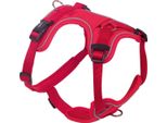 Imbracatura Nobby Comfort "Mailo" Rossa; M: Petto: 35-50 Cm, Pancia: 60-75 Cm, L: 20 Mm