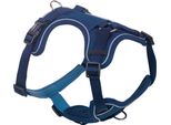Imbracatura Nobby Comfort "Mailo" Blu; S-M: Petto: 30-45 Cm, Pancia: 50-62 Cm, B: 20 Mm