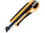 Coltello A Segmenti Da 18 Mm Kds L-22 Gripfit Autolock L Giallo (3X Lama Nera)