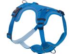 Imbracatura Nobby Comfort "Mailo" Blu Chiaro; L: Petto: 42-60 Cm, Pancia: 65-85 Cm, L: 25 Mm