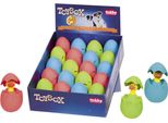 Nobby Latex "Egg-Press Me!"" Colori Assortiti Display Da 20 Pezzi, 9,5 + 12,5 Cm"