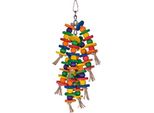 Nobby Cage Toy, Catene Di Legno Con Sisal 32 X 11 Cm