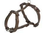 Trixie Imbracatura Ad H Premium, L-XL: 75-120 Cm/ 25 Mm, Nocciola