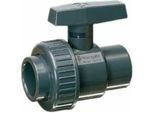 Rubinetto A Sfera In Pvc 1' F-F Con Filettatura Interna