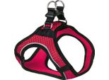 Imbracatura Nobby "Mesh Air"" Rosso S Petto: 35-37 Cm, Pancia: 36-40 Cm"
