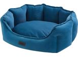 Letto Nobby Comfort Ovale "Cordo"" Blu 86 X 70 X 24 Cm"