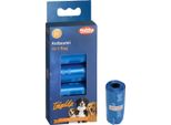 Nobby Tidyup Sacchetti Per La Cacca Con Stampa Di Ossa Blu 4 Rotoli Da 15 Sacchetti Ciascuno