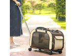 Carrello Nobby "Move"" Marrone 55 X 32 X 32 Cm"
