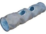 Tunnel Scoppiettante In Peluche "Gauri"" Ø 25 X 110 Cm"