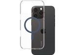 Panzerglass Care By ® Custodia Trasparente Urban Combat M. Blau Magsafe Iphone 16 Pro Max, Cover, Apple, Apple - Iphone 16 Pro Max, Trasparente