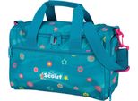 Scout Borsa Sportiva Sportbag Little Flowers Petrolio