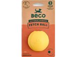 Beco Giocattolo Per Cani In Gomma Naturale Fetch Ball Giallo