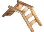 Roditore Giocattolo. Ponte In Legno DôVo + 18X7X7,5Cm
