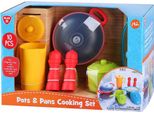 Set Da Cucina Giocattolo Pentole E Padelle 10 Pezzi Per Bambini