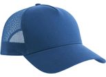 Atlantis - Cappello Trucker "Rapper"" Sostenibile AB700 (Taglia Unica) (Bianco/Nero)"