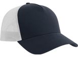 Atlantis - Cappello Trucker "Rapper"" Sostenibile AB700 (Taglia Unica) (Nero/Grigio Scuro)"