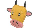 Trixie Cow - Testa Di Mucca, 17 Cm, Giocattolo Per Cani, 100% Vera Pelle, Giallo