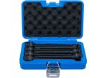 Set Di Bussole Elettriche | Lunghezza 150 Mm | Attacco Quadro 12,5 Mm (1/2") | Attacco Esagonale 5 - 14 Mm | 7 Pz."
