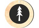 Decorazioni Per Albero Di Natale In Legno D6