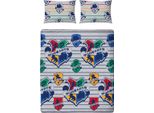 Harry Potter - Biancheria Da Letto Hogwarts, Reversibile TC182 (Letto Matrimoniale) (Colorato)