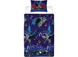 Batman - Biancheria Da Letto Reversibile TC136 (Letto Matrimoniale) (Colorata)