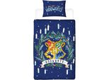 Harry Potter - Biancheria Da Letto Reversibile "Preferisco Stare A Hogwarts"" TC155 (Letto Singolo) (Colorato)"
