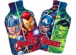 Avengers - Borsa Dell'acqua Calda Reversibile E Coperchio, 2L TC568 (Taglia Unica) (Colorato)