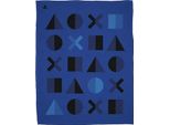 Playstation - Coperta In Pile TC604 (150 Cm X 100 Cm) (Blu Reale/Nero)
