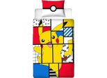 Pokemon - Biancheria Da Letto "Super Memphis"", Reversibile TC728 (Letto Singolo) (Colorato)"