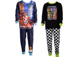 Five Nights At Freddys - Pigiama "Game Over"" Con Pantaloni Lunghi Per Bambini (Confezione Da 2) TC815 (140) (Colorato)"