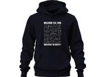 Quale Parte Della Matematica Non Capisci Formule Nerd Iq Divertente Felpa Con Cappuccio Unisex, Navy, Xl