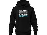 Ho Messo Alla Prova La Mia Pazienza Sono Negativo Divertente Sarcastico Unisex Felpa Con Cappuccio, Nero, M