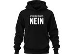 Prima Che Tu Chieda No Divertente Sarcastico Sfacciato Dicendo Regalo Felpa Con Cappuccio Unisex, Nero, Xl