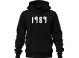 Vintage 1989 Retro 90S Anno Di Nascita Regalo Compleanno Vintage Unisex Felpa Con Cappuccio, Nero, M