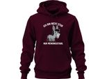 Non Sono Testardo, Sono Solo Un Asino Supponente, Divertente Detto Umoristico, Felpa Con Cappuccio Unisex, Borgogna, 3XL