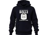 Il Ruolo Più Importante Nella Mia Vita La Carta Igienica Regalo Divertente Felpa Con Cappuccio Unisex, Navy, Xxl