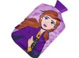 Frozen - Borsa Dell'acqua Calda Reversibile E Coperchio, 2L TC928 (Taglia Unica) (Blu/Viola)