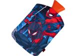 Spider-Man: Miles Morales - Borsa Dell'acqua Calda E Coperchio Reversibili TC932 (Taglia Unica) (Blu Scuro/Rosso)
